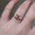 S815-LYDIA-YG-NVSTL3520 - Ring on Hand