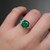 S819-FLORA-YG-NVSTEL3519 - Ring on Hand