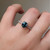 S807-SERENITY-WG-NVST3589 - Ring on Hand