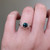 S823-FLEUR-RG-NVST3587 - Ring on Hand