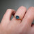 S817-CLARA-RG-NVST3583 - Ring on Hand