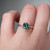 S826-CELINE-WG-NVST3579 - Ring on Hand