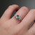 S819-FLORA-WG-NVST3567 - Ring on Hand