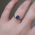 S815-LYDIA-RG-NVST3553 - Ring on Hand