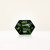 2.08 ct Hexagonal Teal Sapphire - Nolan and Vada