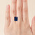 4.77 ct Emerald Cut Blue Lab Sapphire - Nolan and Vada