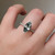 S807-SERENITY-WG-NVST3631 - Ring on Hand