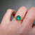 S817-CLARA-RG-NVSTE3634 - Ring on Hand