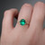 S822-ARIA-YG-NVSTE3634 - Ring on Hand