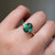 S811-FAYE-YG-NVSTE3616 - Ring on Hand