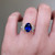 S823-FLEUR-WG-NVST3635 - Ring on Hand