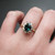 S832-ALEXANDRA-YG-NVST3595 - Ring on Hand