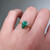 S818-IRIS-YG-NVSTE3632 - Ring on Hand