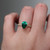 S804-VICTORIA-RG-NVSTE3612 - Ring on Hand