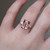 S815-LYDIA-RG-NVSTL3622 - Ring on Hand