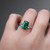 S824-ZARA-WG-NVSTE3645 - Ring on Hand