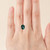 1.15 ct Oval Teal Lab Sapphire - Nolan and Vada
