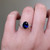 S823-FLEUR-RG-NVSTL3699 - Ring on Hand