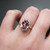 S832-ALEXANDRA-YG-NVSTL3665 - Ring on Hand