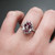 S832-ALEXANDRA-WG-NVSTL3665 - Ring on Hand
