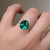 S807-SERENITY-WG-NVSTEL3662 - Ring on Hand