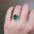 S810-ZOE-RG-NVSTEL3662 - Ring on Hand