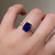 S807-SERENITY-RG-NVSTL3704 - Ring on Hand