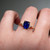 S814-TRINITY-RG-NVSTL3704 - Ring on Hand