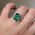 S807-SERENITY-RG-NVSTEL3690 - Ring on Hand