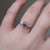 S815-LYDIA-WG-NVSTL3663 - Ring on Hand
