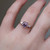 S815-LYDIA-RG-NVSTL3663 - Ring on Hand