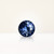 1.68 ct Round Blue Sapphire - Nolan and Vada