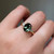 S811-FAYE-YG-NVSTL3598 - Ring on Hand