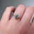 S818-IRIS-YG-NVSTL3711 - Ring on Hand