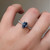 S807-SERENITY-WG-NVSTL3712 - Ring on Hand