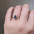 S810-ZOE-YG-NVSTL3712 - Ring on Hand