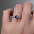 S804-VICTORIA-RG-NVST3757 - Ring on Hand
