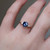S815-LYDIA-RG-NVST3757 - Ring on Hand