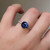 S807-SERENITY-WG-NVST3758 - Ring on Hand