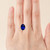 4.02 ct Oval Blue Sapphire - Nolan and Vada
