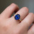 S811-FAYE-YG-NVST3395 - Ring on Hand
