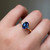 S811-FAYE-YG-NVST3361 - Ring on Hand