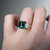 S831-HARRIET-YG-NVST3373 - Ring on Hand