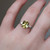 S815-LYDIA-WG-NVST3369 - Ring on Hand