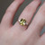 S815-LYDIA-RG-NVST3369 - Ring on Hand