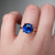 S801-LEAH-RG-NVST3378 - Ring on Hand