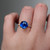 S804-VICTORIA-YG-NVST3378 - Ring on Hand