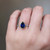 S809-CHLOE-YG-NVST3439 - Ring on Hand