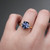 S824-ZARA-YG-NVST3441 - Ring on Hand