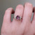 S823-FLEUR-WG-NVST3446 - Ring on Hand